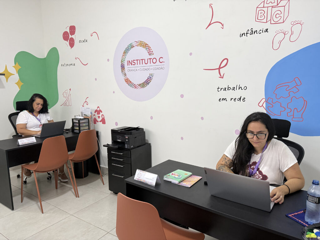 Espaço físico cedido por parceiro do Polo Taubaté do Instituto C